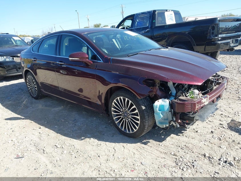 Vin: 3fa6p0d94hr100666, lot: 46802129, ford fusion titanium 20171
