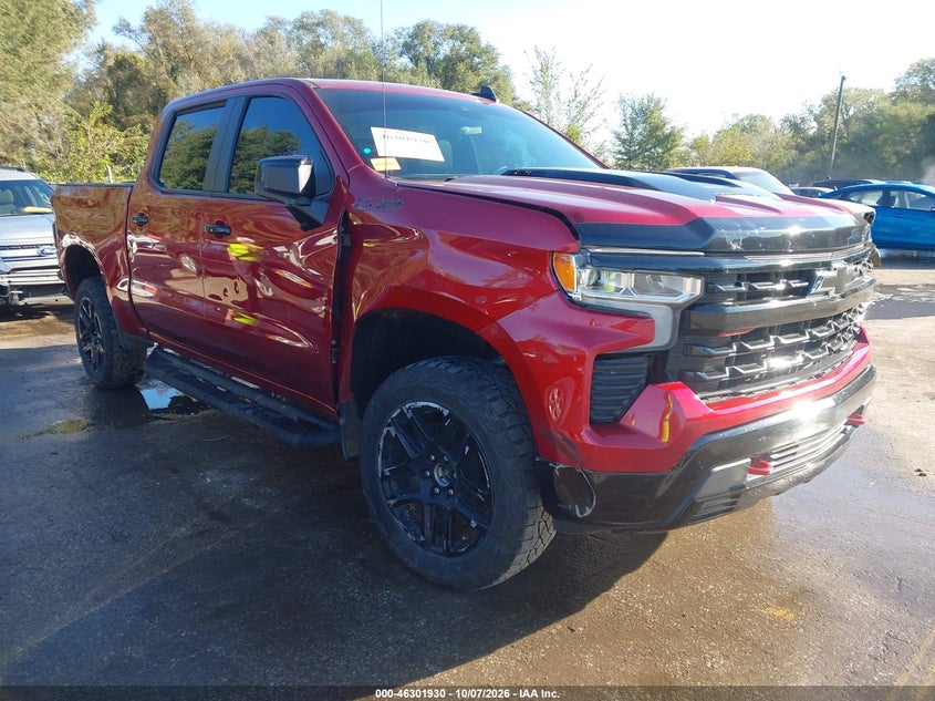 Vin: 3gcudfel0rg310119, lot: 46802130, chevrolet silverado 1500 4wd  short bed lt trail boss 2024 img_1