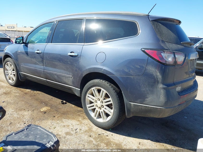 Vin: 1gnkvgkd7dj221475, lot: 46802152, chevrolet traverse 1lt 20133