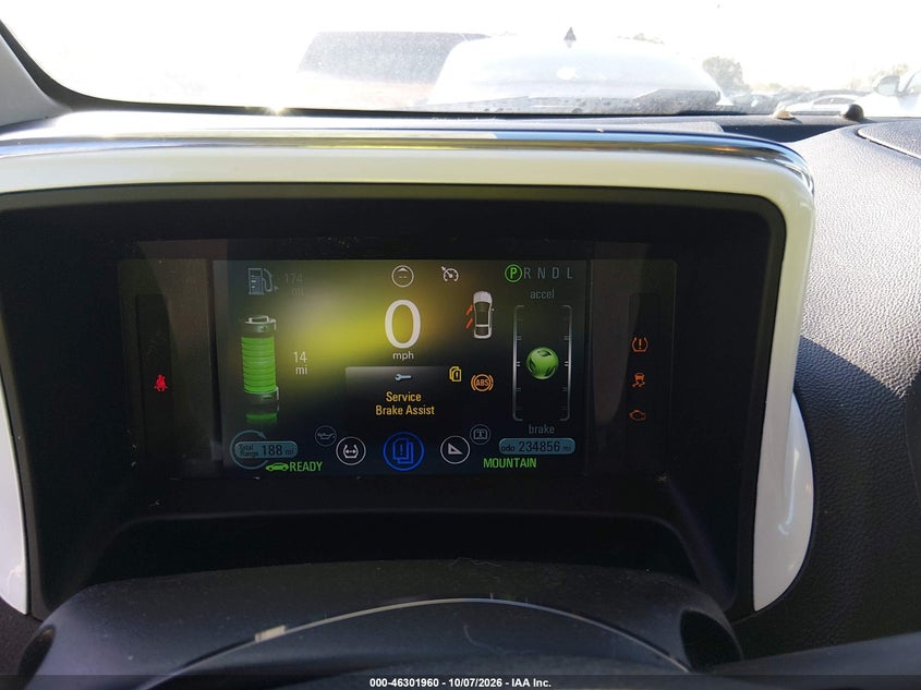 CHEVROLET VOLT 2012 VIN 1G1RA6E47CU117891