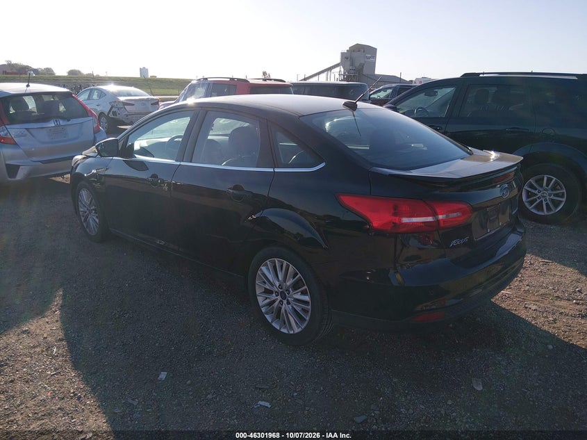 Vin: 1fadp3j22jl218462, lot: 46802167, ford focus titanium 20183