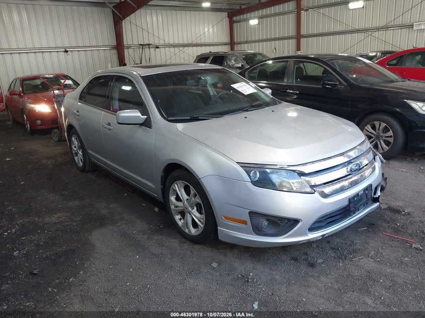 Vin: 3fahp0ha9cr105240, lot: 46802177, ford fusion se 2012 img_1