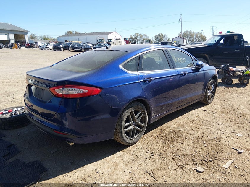 Vin: 3fa6p0h78er109228, lot: 46802221, ford fusion se 20144