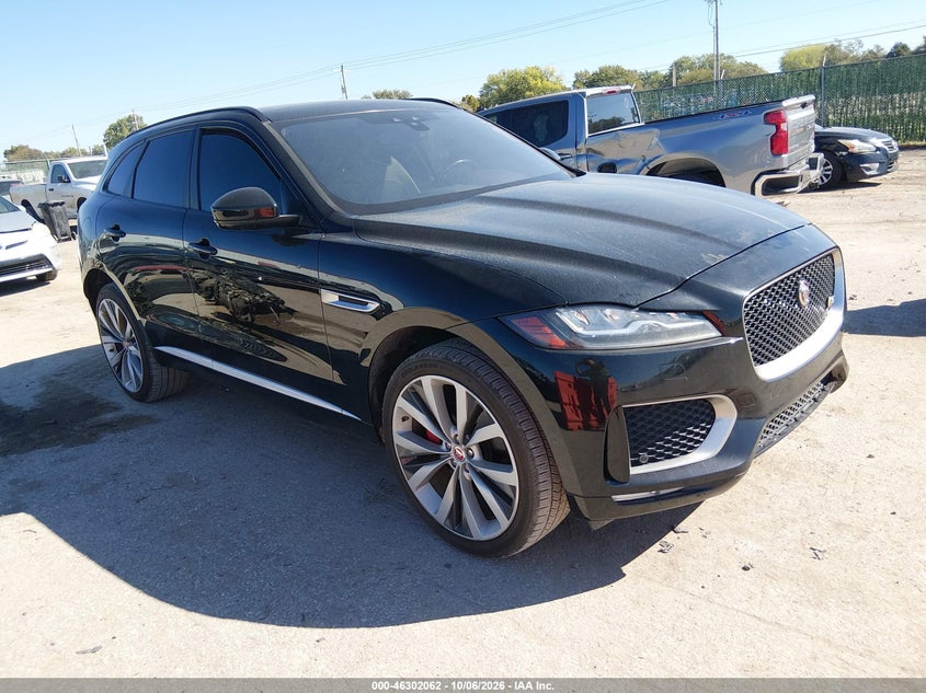 Vin: sadcm2bv6ha495577, lot: 46802261, jaguar f-pace s 20171