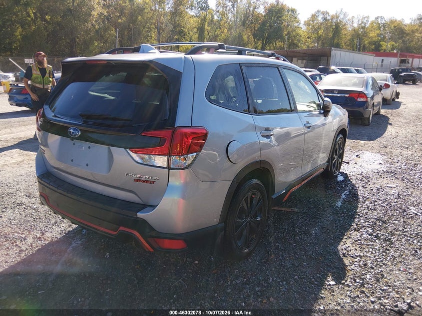 Vin: jf2skajc6ph441968, lot: 46802277, subaru forester sport 20234