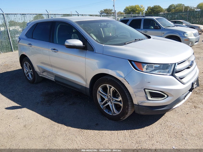 Vin: 2fmpk4k97gbb54074, lot: 46802299, ford edge titanium 20161