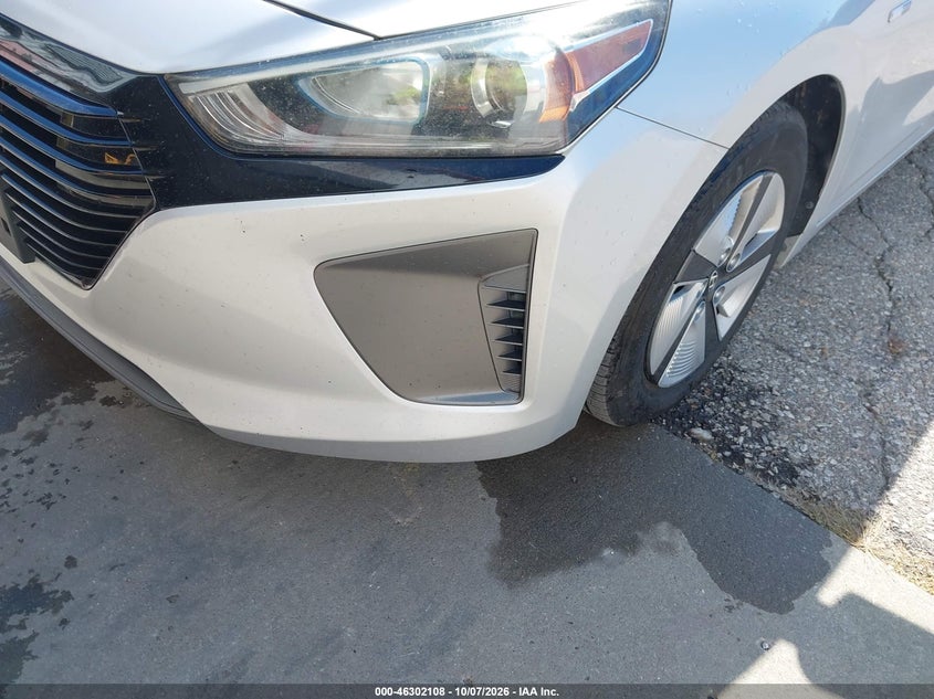 HYUNDAI IONIQ HYBRID 2019 VIN KMHC65LC1KU156408