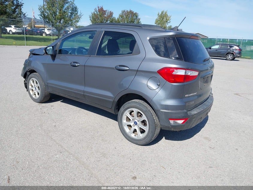 Vin: maj6s3glxlc360276, lot: 46802311, ford ecosport se 20203