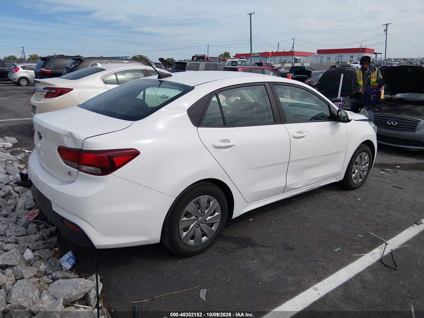 Vin: 3kpa24ab4je059535, lot: 46802351, kia rio s 20184