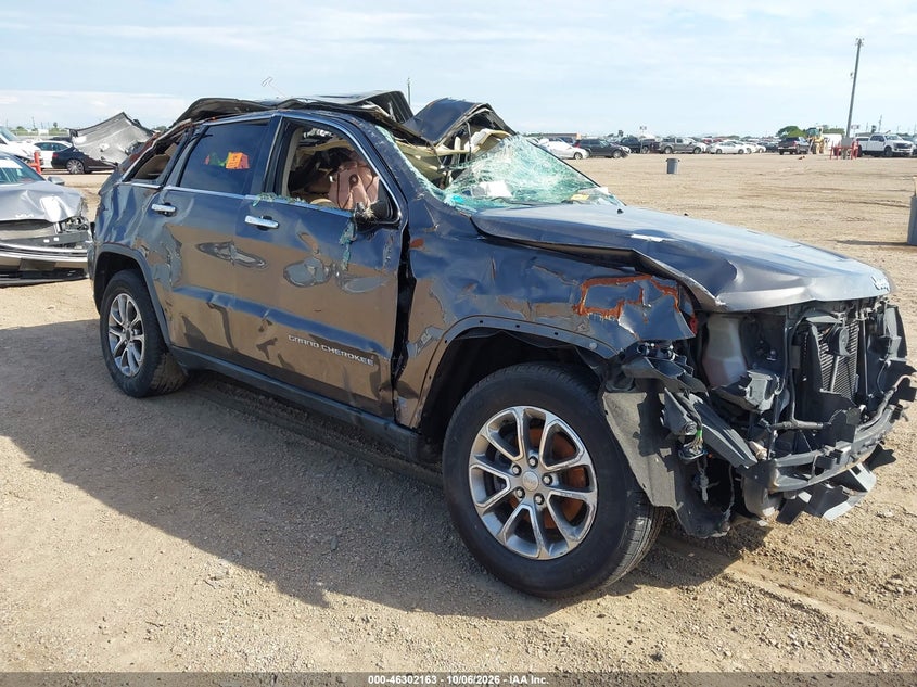 Vin: 1c4rjebg1ec201939, lot: 46802362, jeep grand cherokee limited 20141