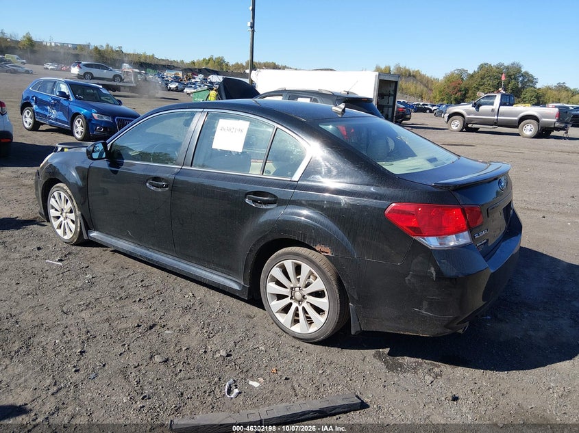 Vin: 4s3bmdl67b2241789, lot: 46802397, subaru legacy 3.6r limited 20113