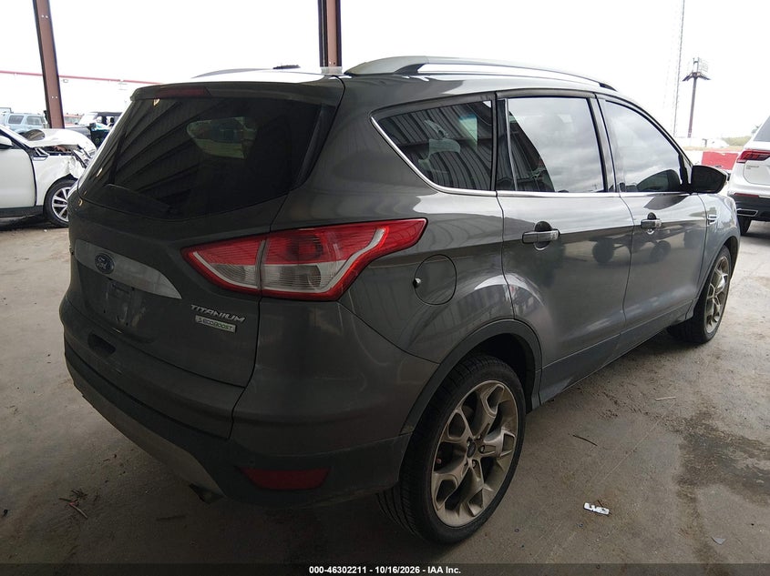 Vin: 1fmcu0jx7eua13059, lot: 46802410, ford escape titanium 20144