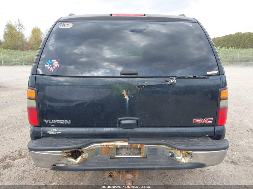 GMC YUKON 2005 VIN 1GKEK13T15J225769