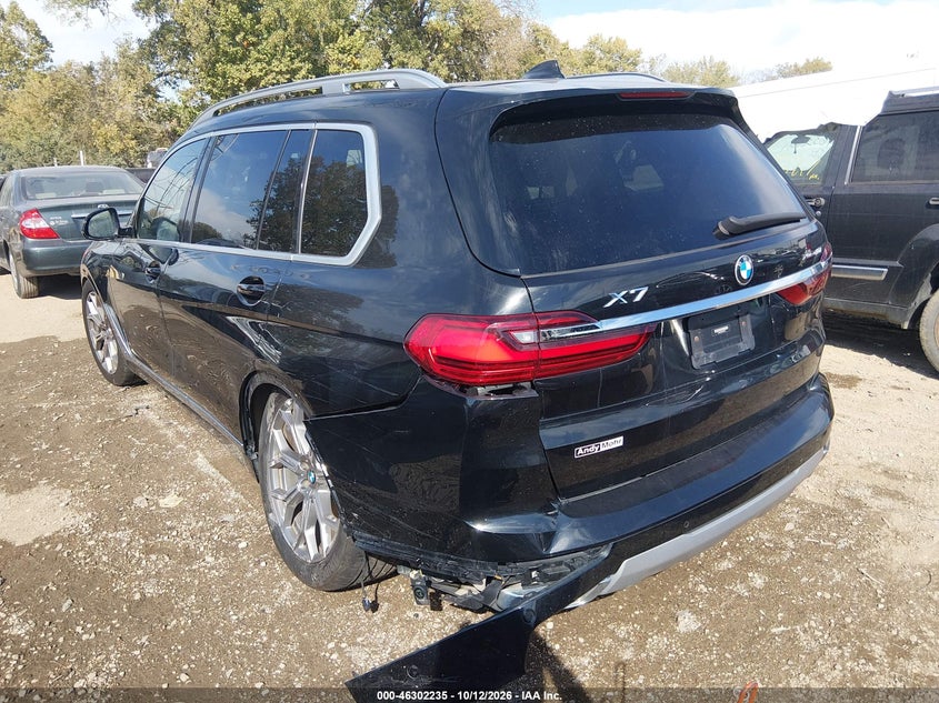 Vin: 5uxcw2c08l9a01210, lot: 46802434, bmw x7 xdrive40i 20203