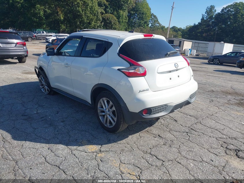 Vin: jn8af5mr5ft506251, lot: 46802457, nissan juke sv 20153