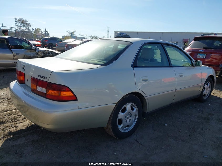 LEXUS ES 300 1999 VIN JT8BF28G1X0197273