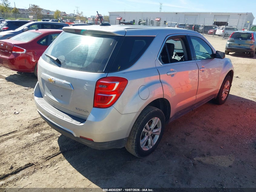 CHEVROLET EQUINOX 2016 VIN 2GNALBEK7G1117405