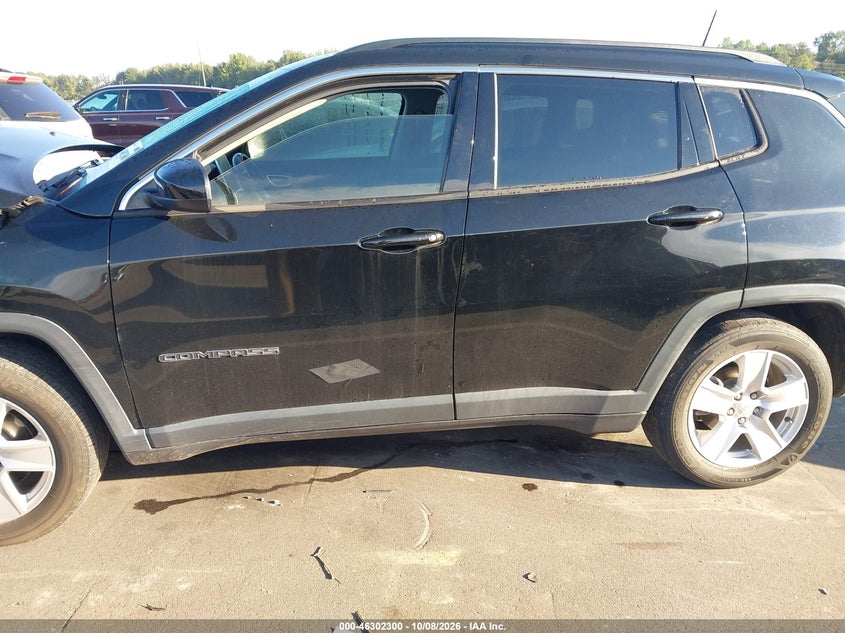 JEEP COMPASS 2022 VIN 3C4NJCBB9NT106587