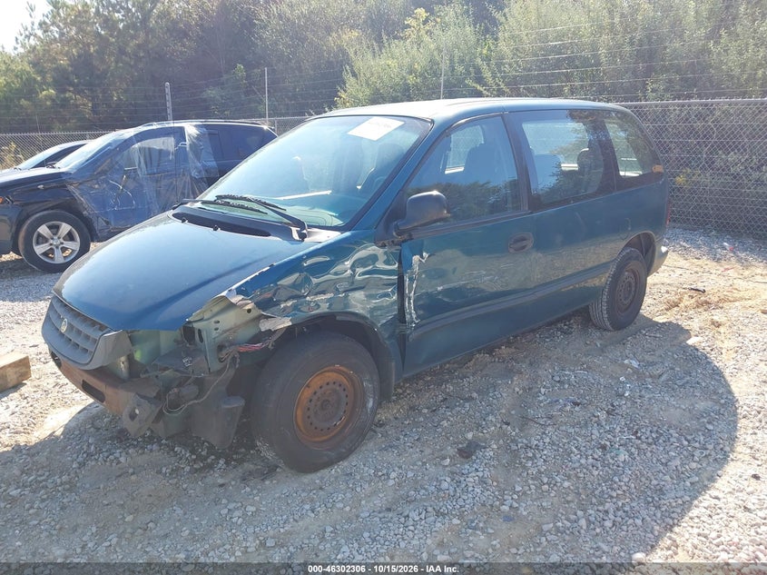 CHRYSLER VOYAGER 2000 VIN 2C4FJ25B6YR852755