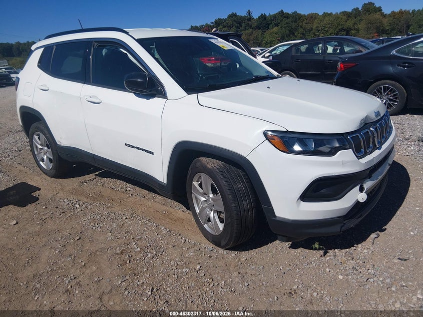 Vin: 3c4njdbb2nt170718, lot: 46802516, jeep compass latitude 4x4 2022 img_1