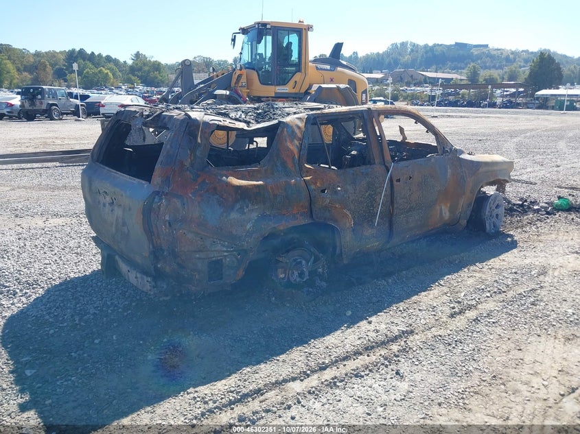 Vin: jtevb5br3s5017014, lot: 46802550, toyota 4runner hybrid trd pro 20254
