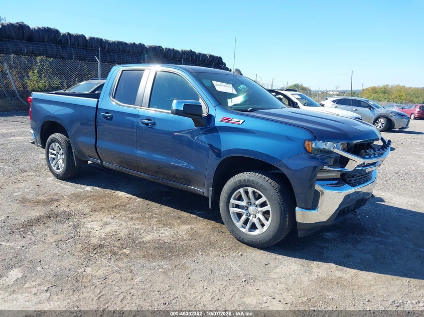 Vin: 1gcryded0kz228503, lot: 46802551, chevrolet silverado 1500 lt 20191