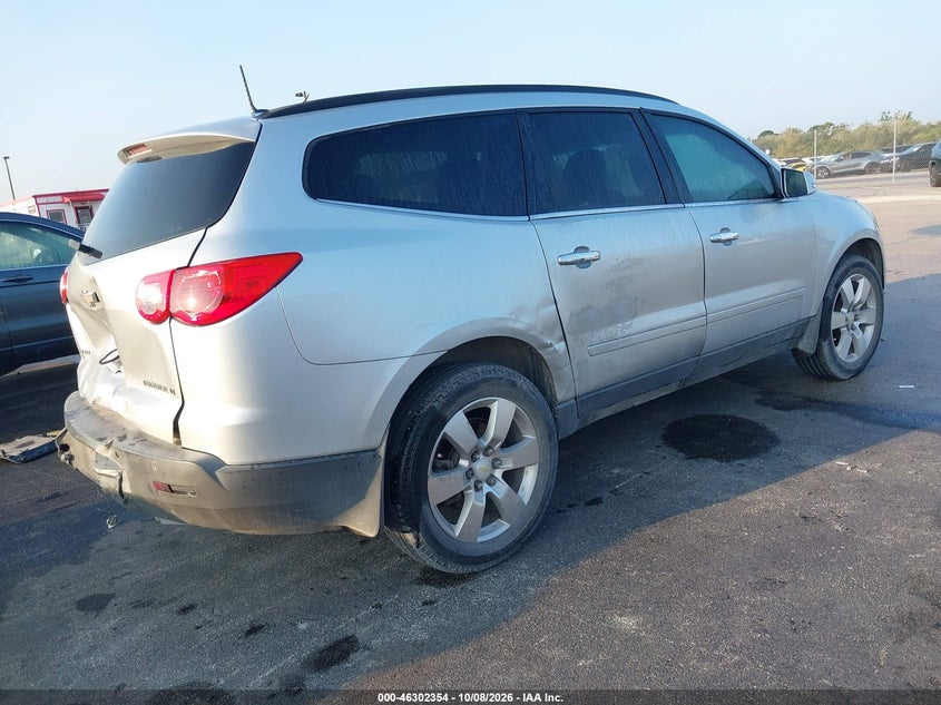 Vin: 1gnkrged4cj141162, lot: 46802553, chevrolet traverse 1lt 20124