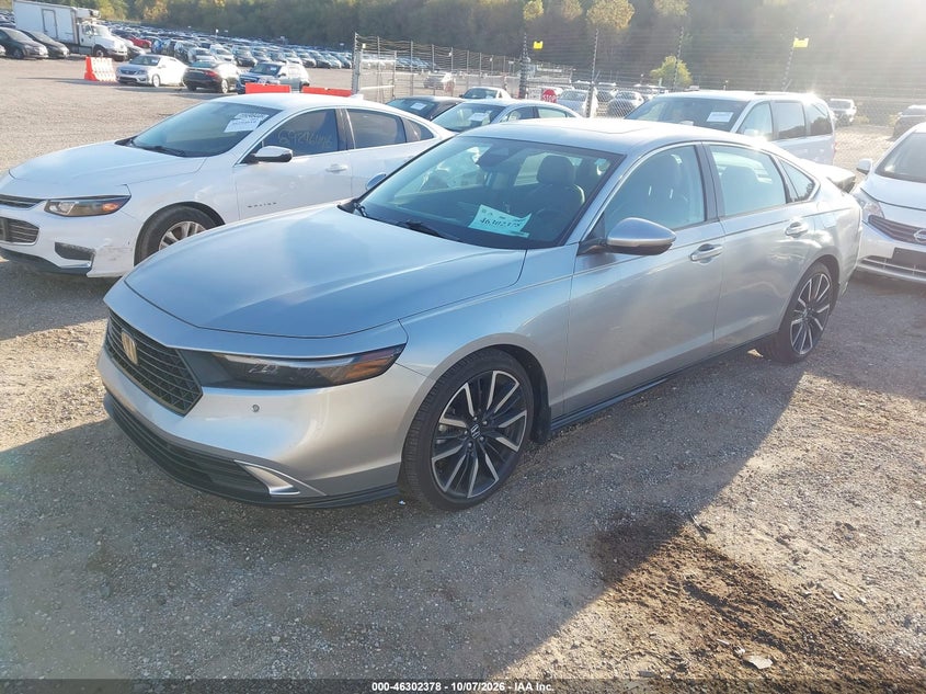 Vin: 1hgcy2f83pa061511, lot: 46802577, honda accord hybrid touring 20232