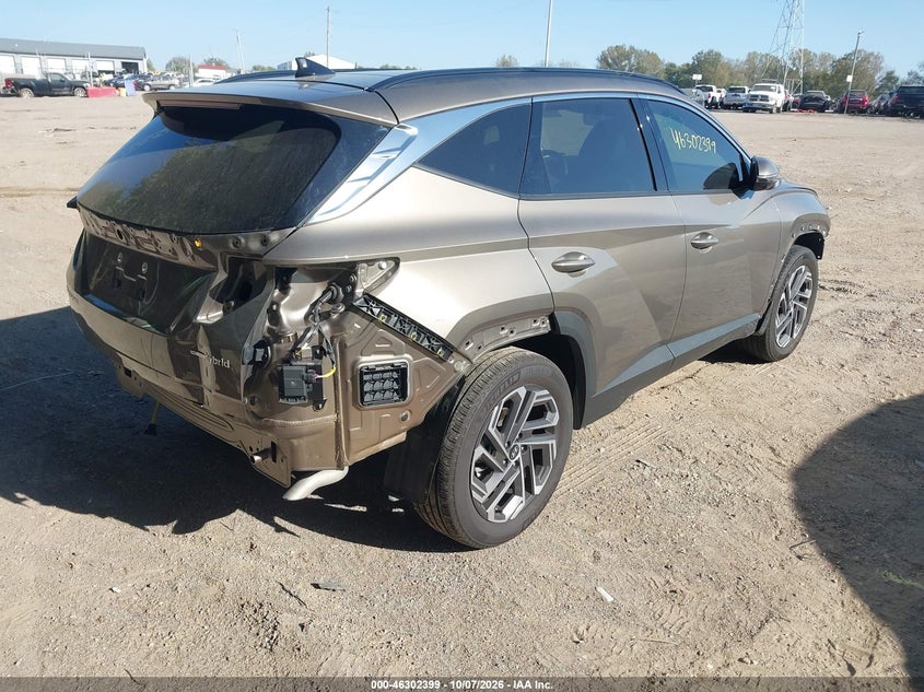 Vin: km8jedd12tu404295, lot: 46802597, hyundai tucson hybrid limited 20264