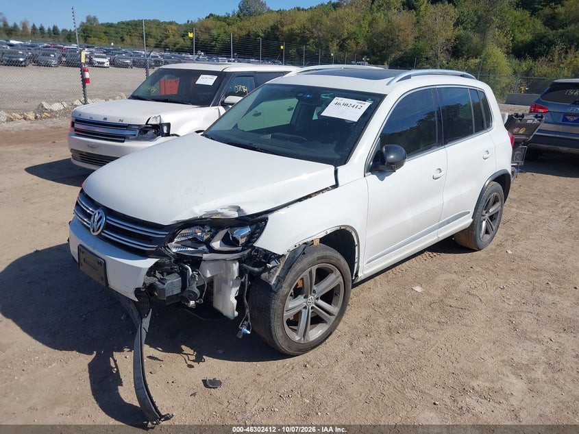 Vin: wvgtv7ax1hw504046, lot: 46802611, volkswagen tiguan 2.0t sport 20172