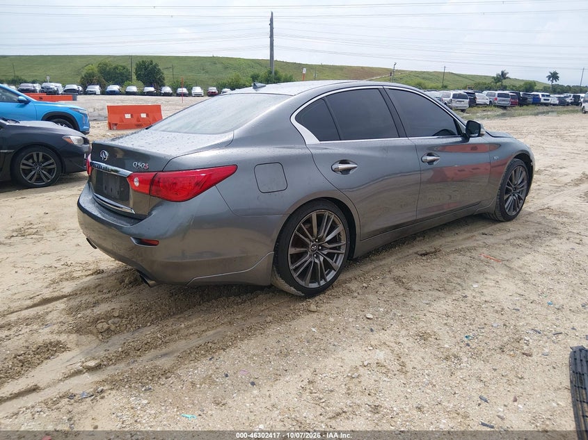 Vin: jn1ev7ap2hm743875, lot: 46802616, infiniti q50 3.0t premium 20174