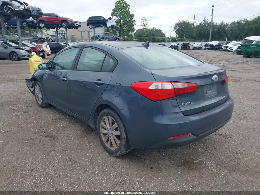 Vin: knafx4a68e5153216, lot: 46802617, kia forte lx 20143