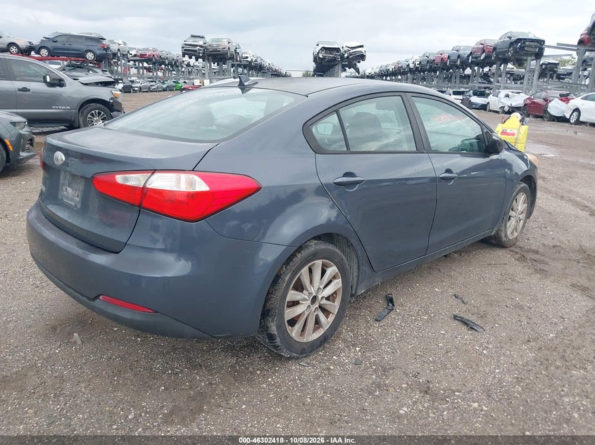 Vin: knafx4a68e5153216, lot: 46802617, kia forte lx 20144