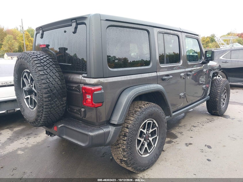 Vin: 1c4pjxfg0rw307638, lot: 46802622, jeep wrangler 4-door rubicon 4x4 20244