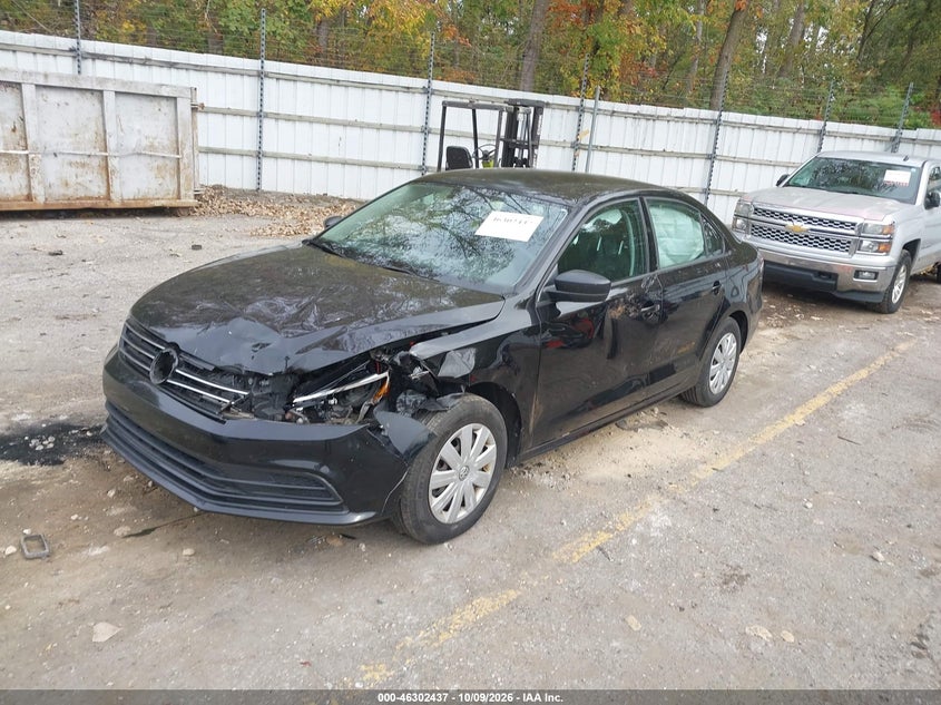 Vin: 3vw267aj1gm312405, lot: 46802636, volkswagen jetta 1.4t s 20162