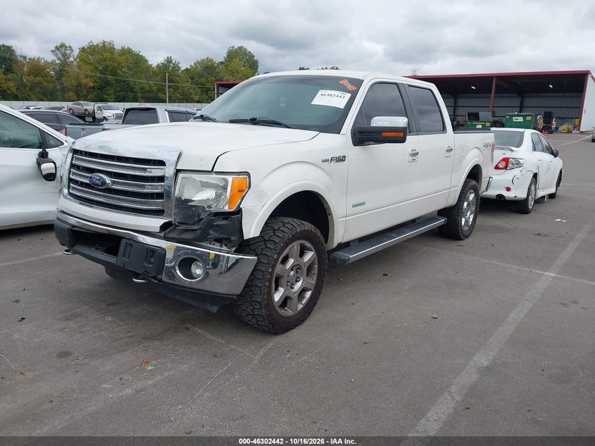 Vin: 1ftfw1et6efb43444, lot: 46802641, ford f-150 lariat 20142