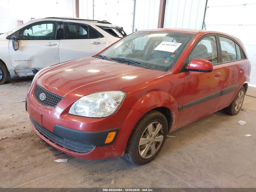 2009 Kia Rio5 Lx, Обычный износ, IAAI, VIN KNADE243696547865 — фото 2