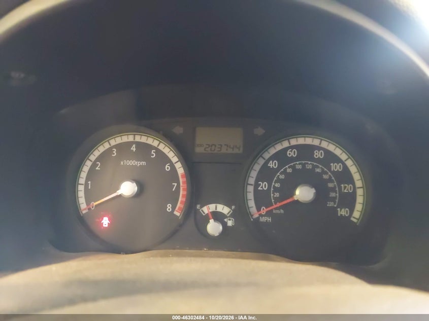 KIA RIO5 2009 VIN KNADE243696547865