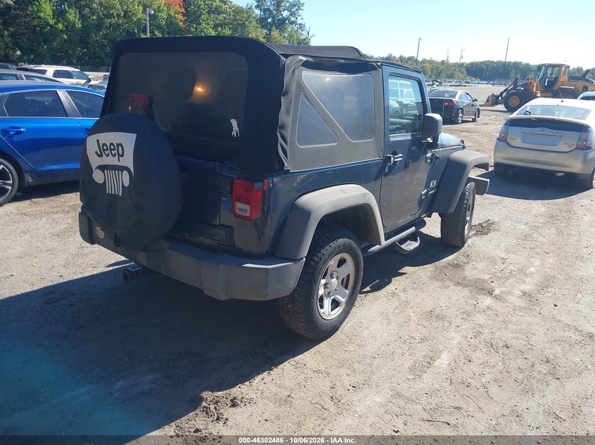 JEEP WRANGLER 2007 VIN 1J4FA24197L112160