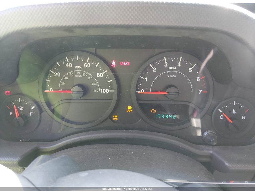 JEEP WRANGLER 2007 VIN 1J4FA24197L112160