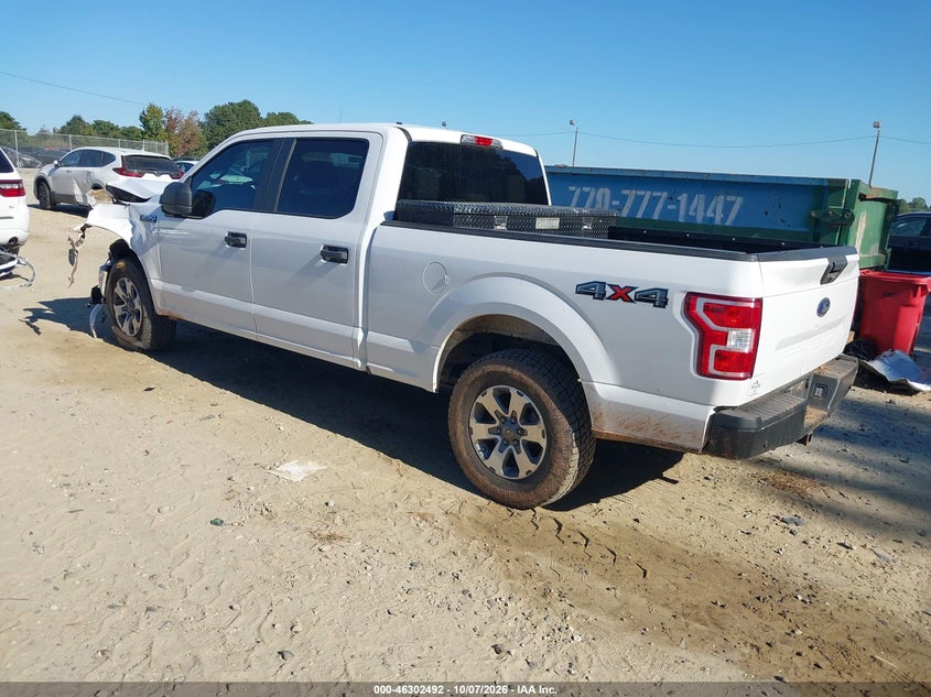 Vin: 1ftfw1e55kkd31182, lot: 46802691, ford f-150 xl 20193