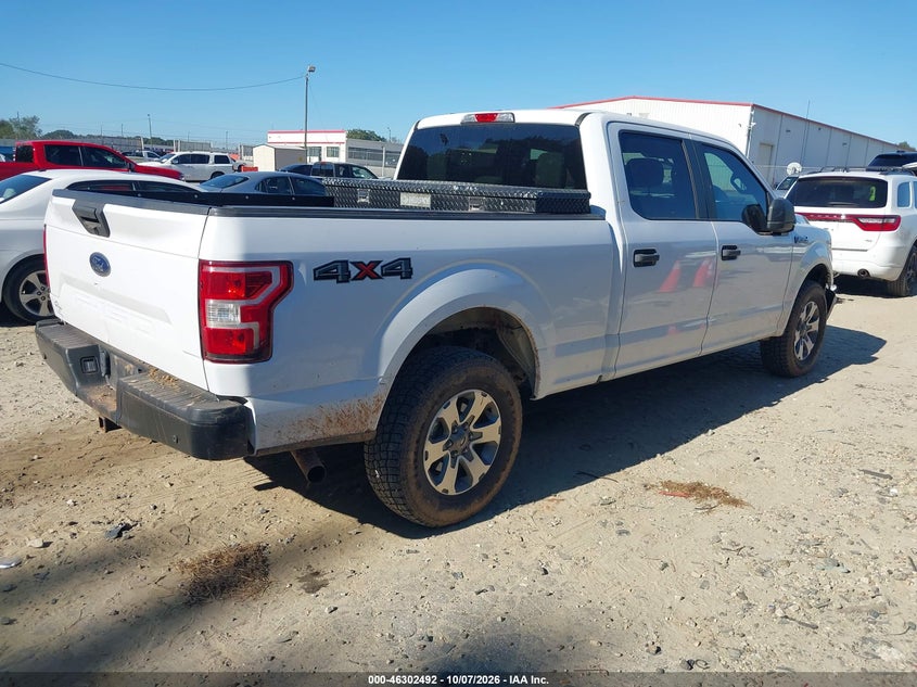 Vin: 1ftfw1e55kkd31182, lot: 46802691, ford f-150 xl 20194