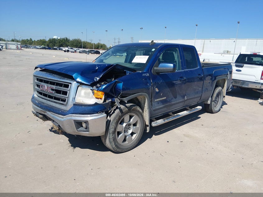 Vin: 1gtv2uec4fz367160, lot: 46802694, gmc sierra 1500 sle 20152