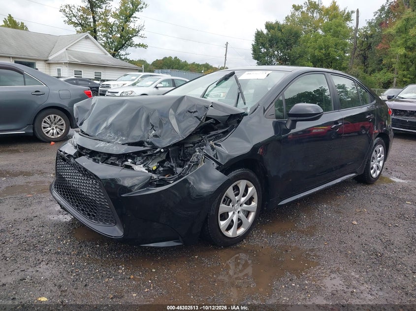 Vin: jtdepmae0nj194632, lot: 46802712, toyota corolla le 20222