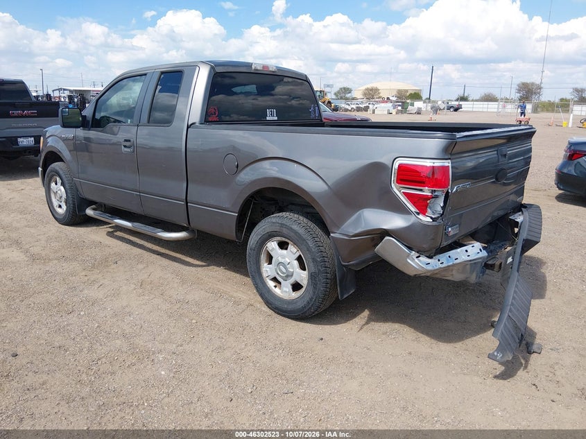 Vin: 1ftex1cm4bfb66592, lot: 46802722, ford f-150 xlt 20113