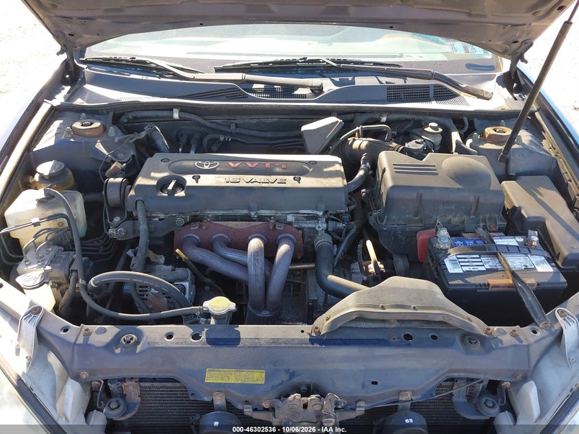 TOYOTA CAMRY 2002 VIN 4T1BE32K12U536277