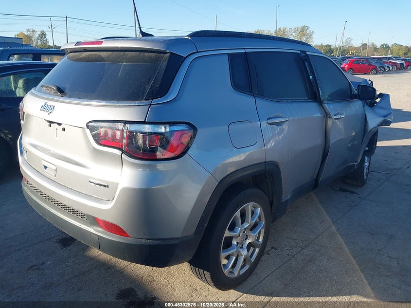 Vin: 3c4njdfb4nt206743, lot: 46802775, jeep compass latitude lux 4x4 20224