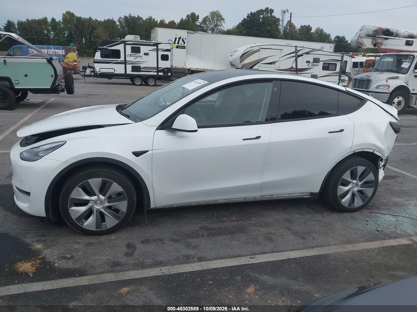 2021 TESLA MODEL Y VIN 5YJYGDEE2MF063554 — фото 14