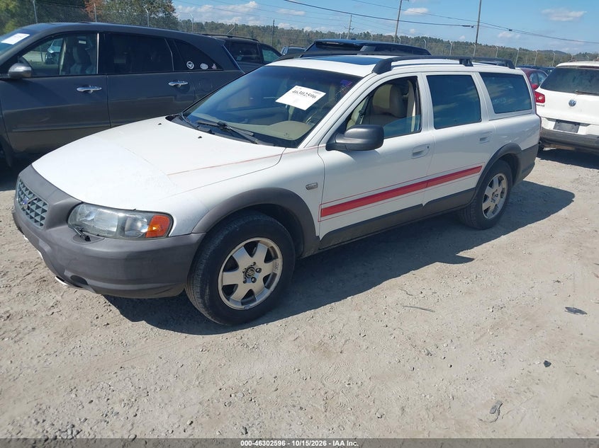 VOLVO V70 2001 VIN YV1SZ58D811007321