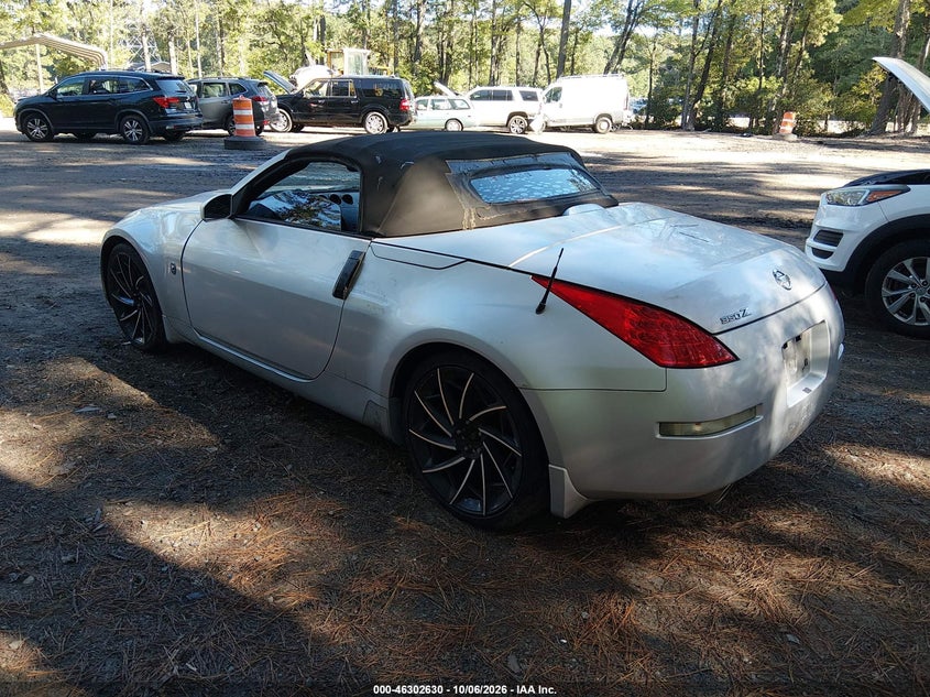 NISSAN 350Z 2008 VIN JN1BZ36A28M851238